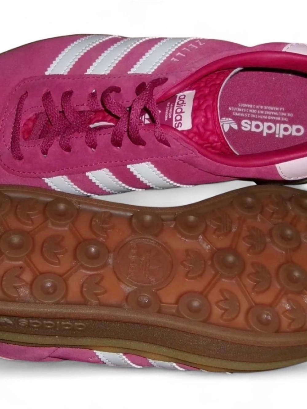 adidas Women's Pink Gazelle Casual Sneakers